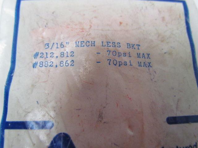 Armstrong 3/16" Mech Less Bracket 70 PSI.Max #212,812,882,862