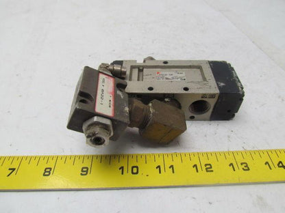 SMC VFA5120-03N 5 port air operated valve 2 Pos. single 3/8"npt ports w/0A22-1