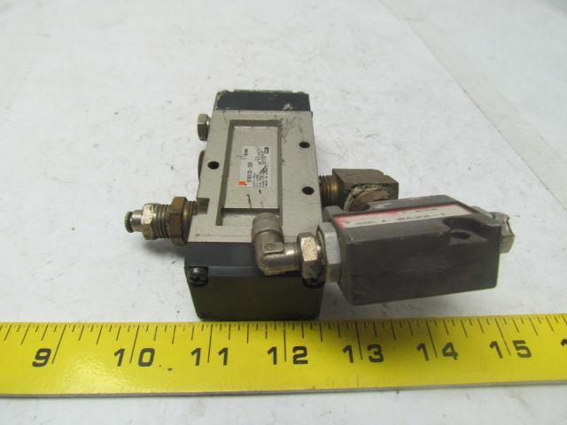 SMC VFA5120-03N 5 port air operated valve 2 Pos. single 3/8"npt ports w/0A22-1