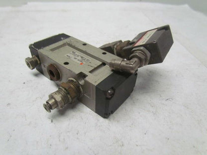 SMC VFA5120-03N 5 port air operated valve 2 Pos. single 3/8"npt ports w/0A22-1