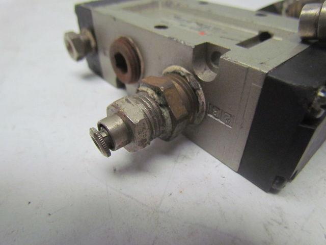 SMC VFA5120-03N 5 port air operated valve 2 Pos. single 3/8"npt ports w/0A22-1