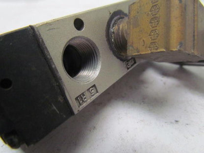 SMC VFA5120-03N 5 port air operated valve 2 Pos. single 3/8"npt ports w/0A22-1