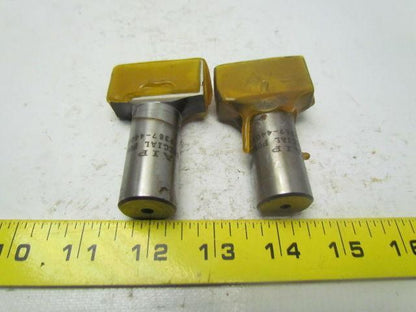 AIP P387-4403F Rectangle ball lock punches lot of 2