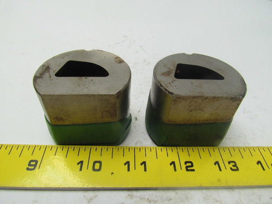 AIP SB-8118 DET #348 Special Shape Press Fit Button Dies Lot of 2