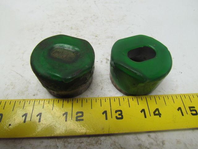 AIP 87533563 B617-2224J Oblong Press Fit Diebutton w/ Flat lot of 2