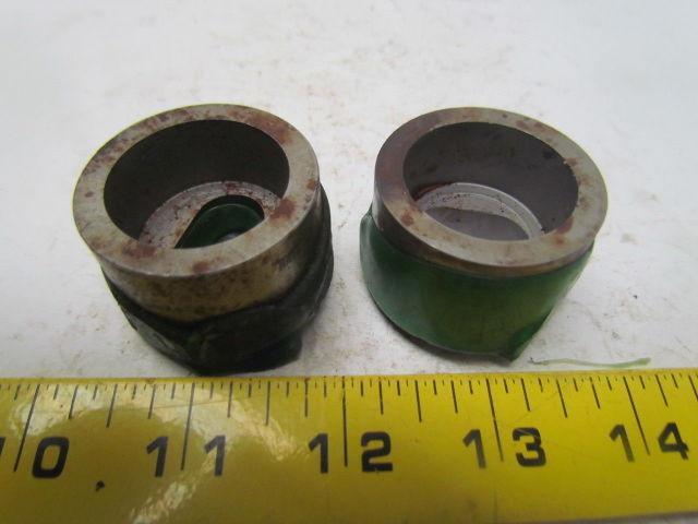 AIP 87533563 B617-2224J Oblong Press Fit Diebutton w/ Flat lot of 2