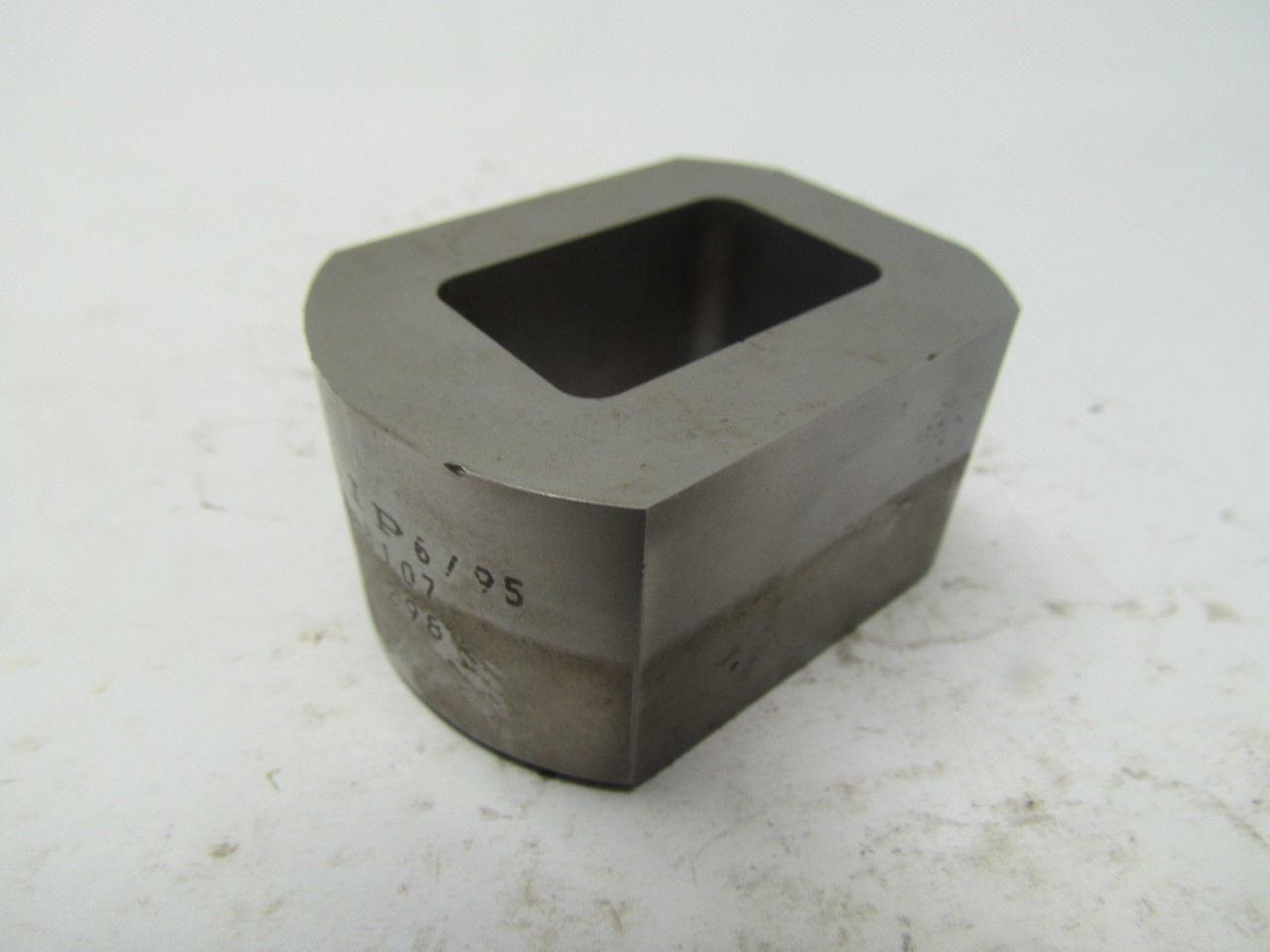 AIP SB8107 DET #298 Oblong Press Fit dies w/ Flats Lot of 2