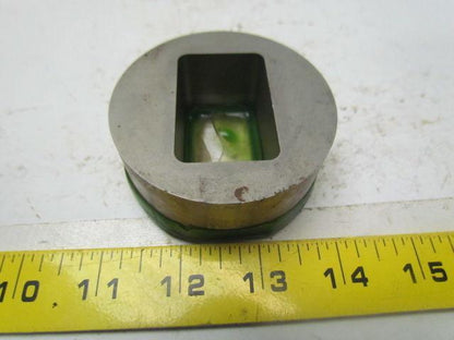AIP SB-8100 Oblong Rectangle Press Fit Die w/ Flat