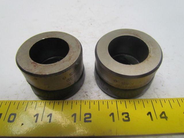 Lane GBPR1750-112A2 BCM14-2513D General Button Press Fit Round Dies Lot of 2