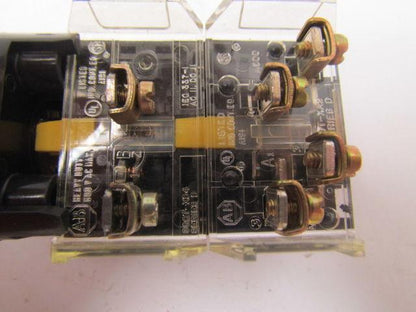 Allen Bradley 800T-KD1-VD2-VD3-VD4-XA2 30mm Cam Selector PB w/ 4 Contacts Black