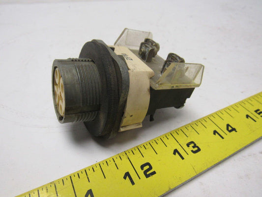Allen Bradley 800T-J20 Ser.T 3 position spring return center selector switch