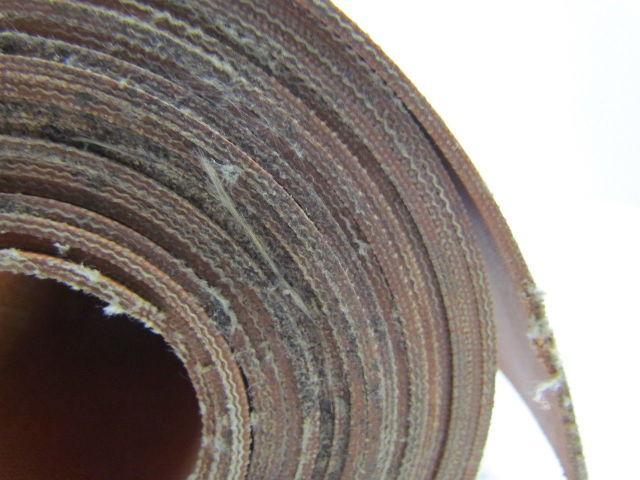 2 ply tan smooth x smooth conveyor belt 15ft x 11-3/8" x 0.070" thick