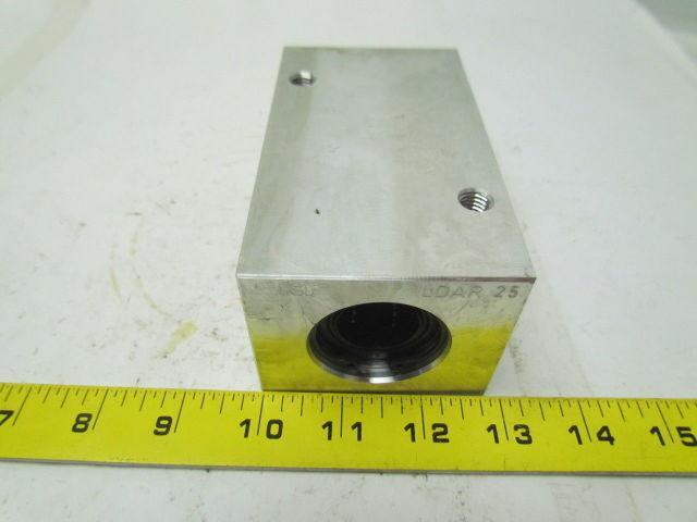 SKF LDAR 25 Tandem 25mm Linear Bearing Closed type w/two LBA25 Bearings