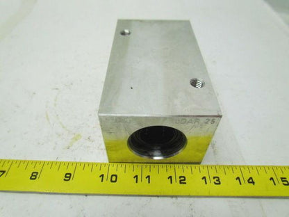 SKF LDAR 25 Tandem 25mm Linear Bearing Closed type w/two LBA25 Bearings