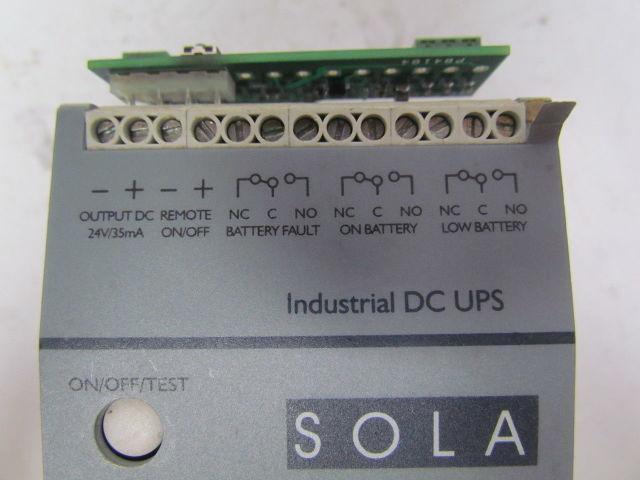 Sola 5DU 10-24 5DU 10-DCS yS Din Rail mounted 24VDC UPS