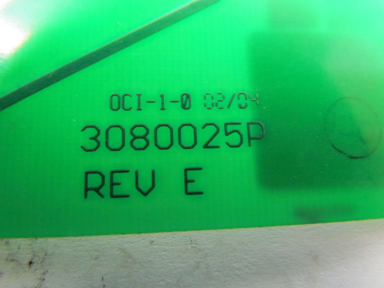 Peco 3080025P Rev E Circuit Board