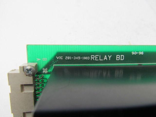 Vacuum Instrument corp 281-345-1003 Relay Board