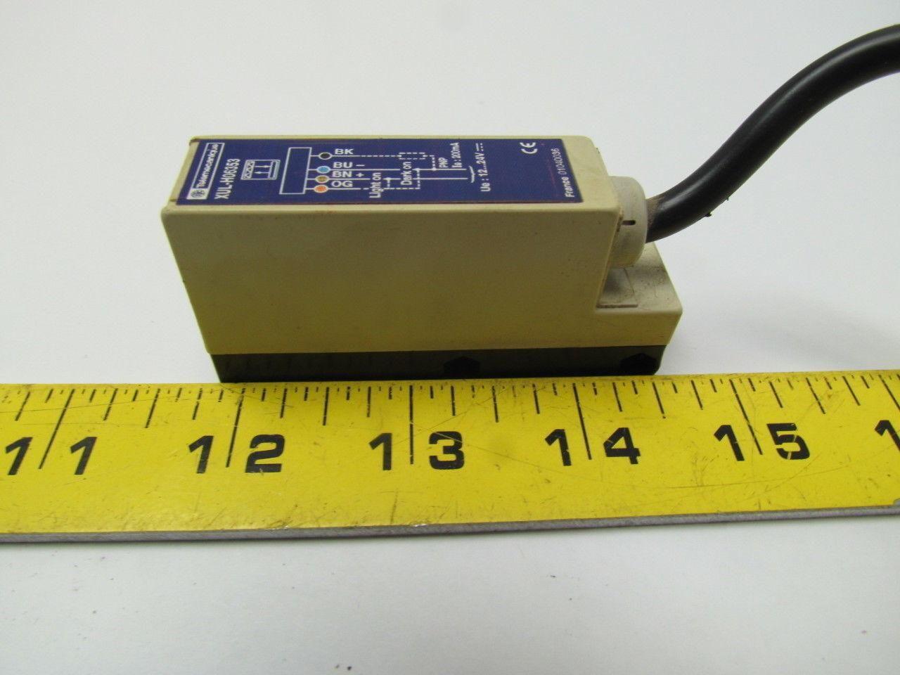 Telemecanique XUL-H06353 Photo Sensor 30VDC 200MA XU+options