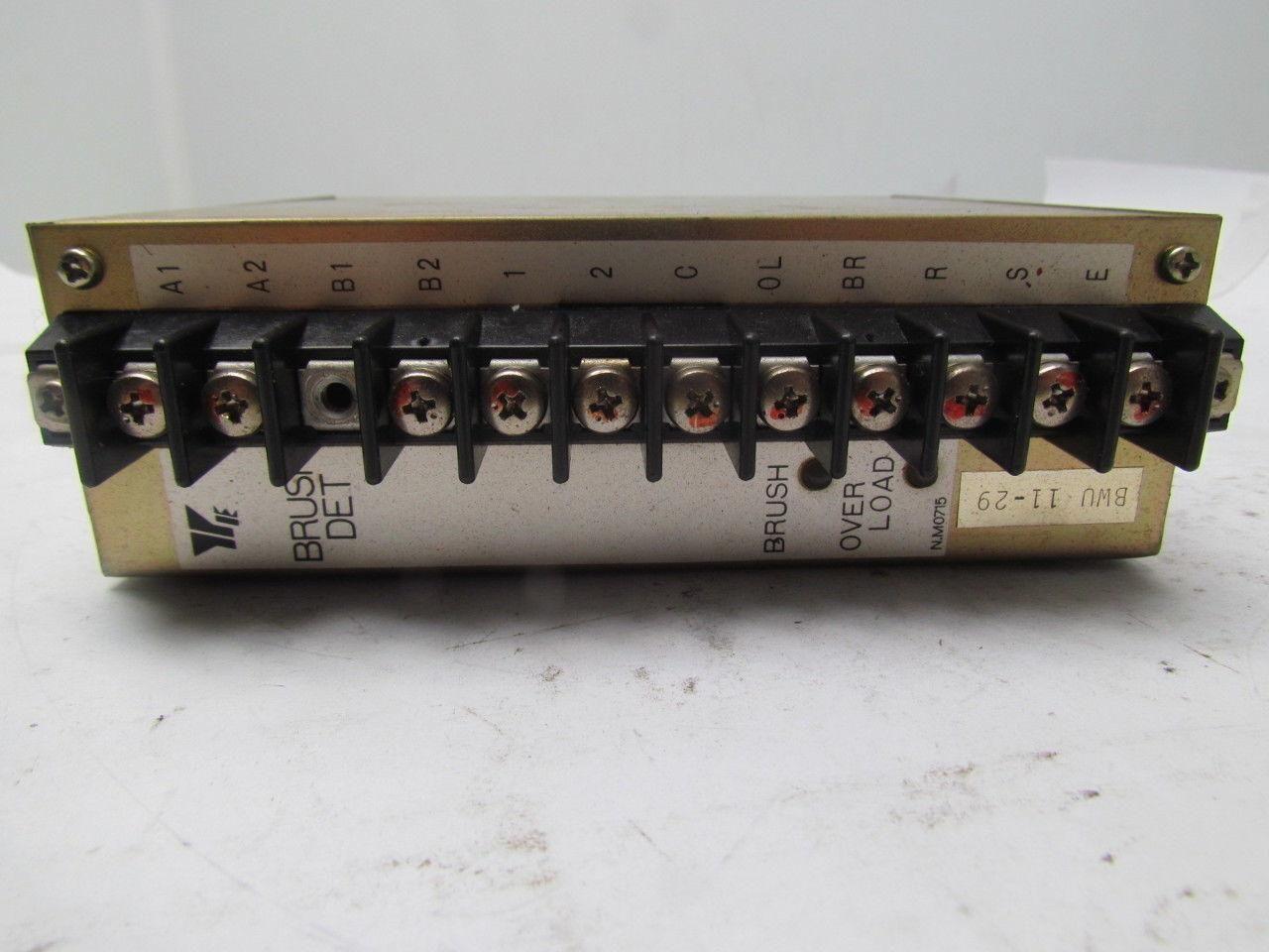 Okuma/Yaskawa ETK000722 Det Brush Power Supply LC20