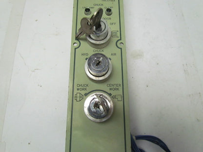 Okuma LC20 Panel E5403-183-751-1 Chuck and Spindle control panel