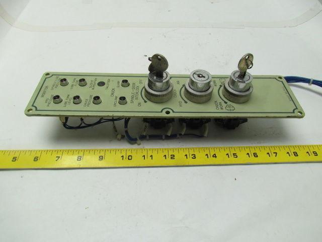 Okuma LC20 Panel E5403-183-751-1 Chuck and Spindle control panel