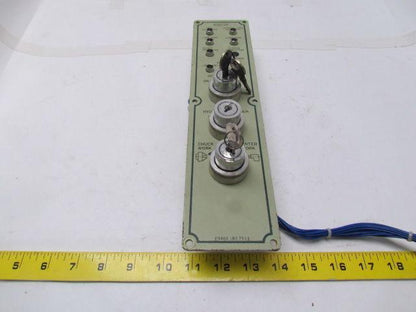 Okuma LC20 Panel E5403-183-751-1 Chuck and Spindle control panel