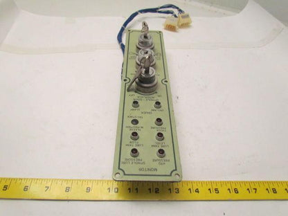 Okuma LC20 Panel E5403-183-751-1 Chuck and Spindle control panel