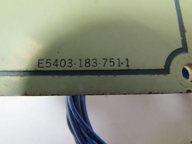 Okuma LC20 Panel E5403-183-751-1 Chuck and Spindle control panel