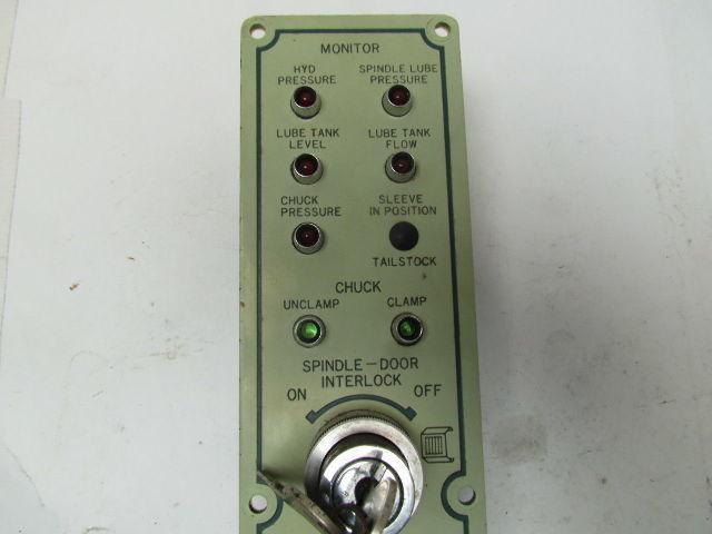 Okuma LC20 Panel E5403-183-751-1 Chuck and Spindle control panel
