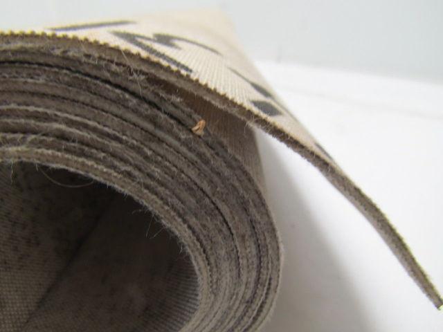 1 ply white rubber core nylon front & back conveyor belt 7'x31"x 0.075"