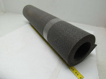 1 ply friction coated woven black conveyor belt 14'x30"x 0.104"