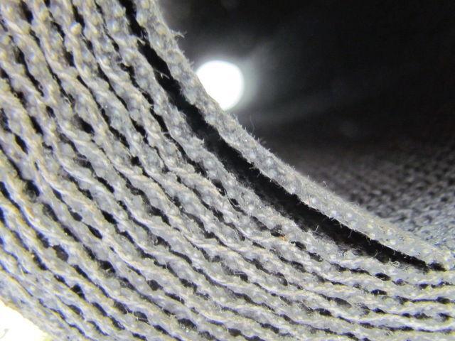 1 ply friction coated woven black conveyor belt 23'x32"x 0.104"
