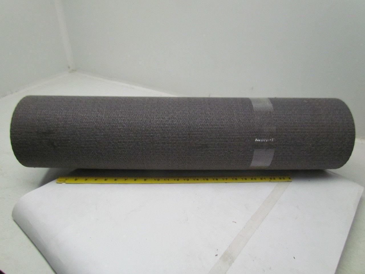 1 ply friction coated woven black conveyor belt 23'x32"x 0.104"