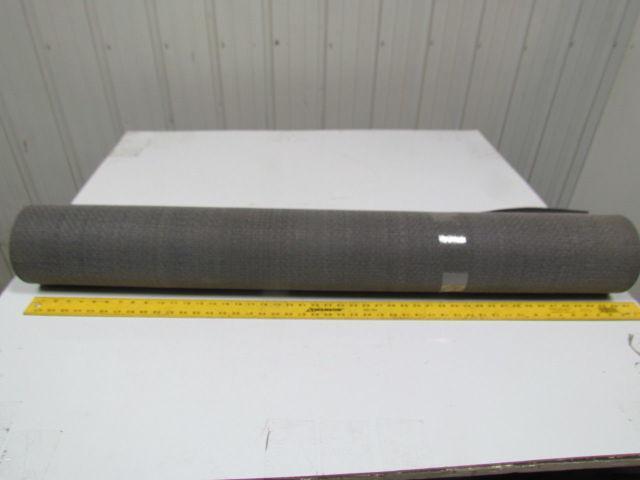 1 ply friction coated woven black conveyor belt 9'x47.5"x0.104"