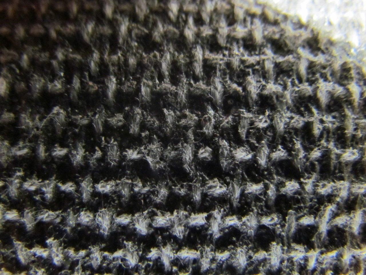 1 ply friction coated woven black conveyor belt 9'x47.5"x0.104"