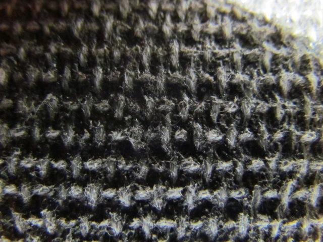 1 ply friction coated woven black conveyor belt 9'x47.5"x0.104"