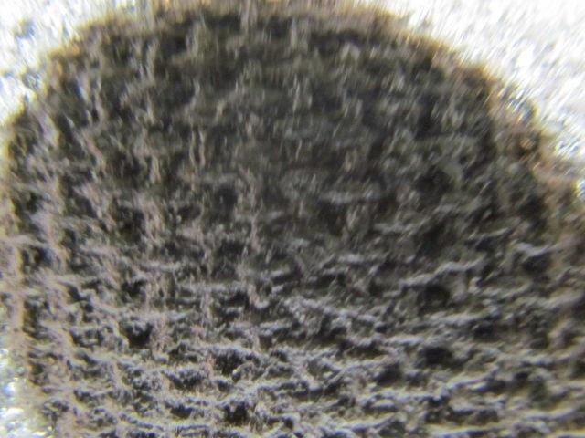 1 ply friction coated woven black conveyor belt 9'x47.5"x0.104"