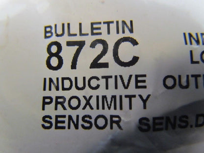 Allen Bradley 872C Proximity Sensor Cable Style 8mm Barrel 2mm Sensing Distance