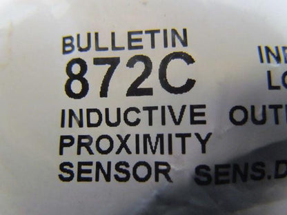 Allen Bradley 872C Proximity Sensor Cable Style 8mm Barrel 2mm Sensing Distance