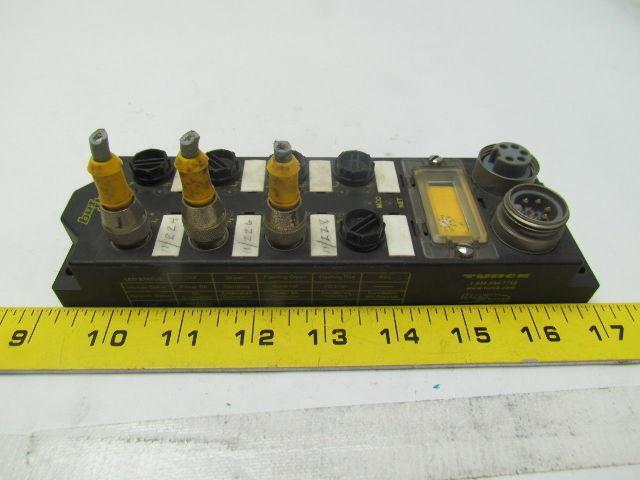 Turck FDNL-S1600-T 16 In station bus stop devicenet 11-26 VDC
