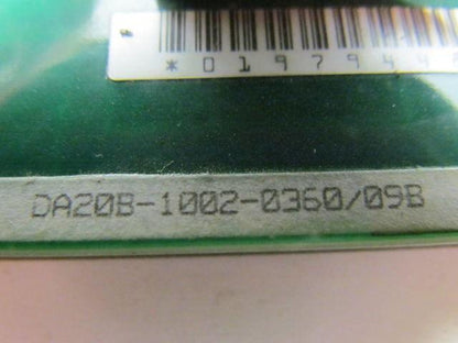 GE Fanuc DA20B-1002-0360/09B A02B-0098-B501 Mother board circuit CPU CNC Lathe