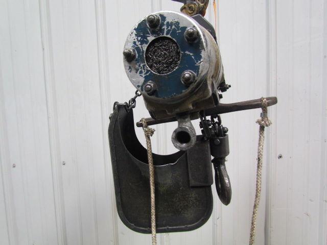 Gardner Denver Cooper 300LB Air Pneumatic Chain Hoist 14'6"Lift Axial Piston