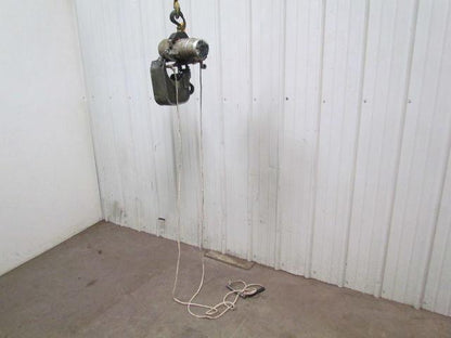 Gardner Denver Cooper 300LB Air Pneumatic Chain Hoist 14'6"Lift Axial Piston