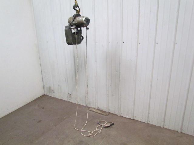 Gardner Denver Cooper 300LB Air Pneumatic Chain Hoist 14'6"Lift Axial Piston