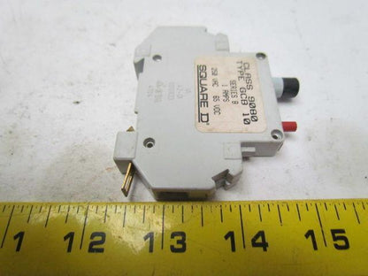 Square D GCB 10 Ser.B Thermal magnetic circuit breaker 1A 250VAC 65VDC Lot of 8