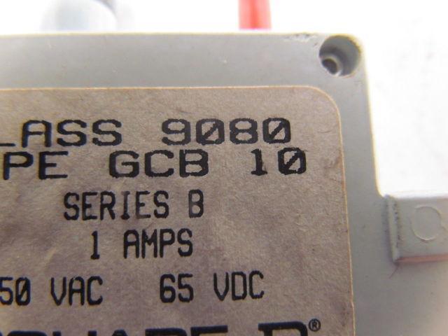 Square D GCB 10 Ser.B Thermal magnetic circuit breaker 1A 250VAC 65VDC Lot of 8