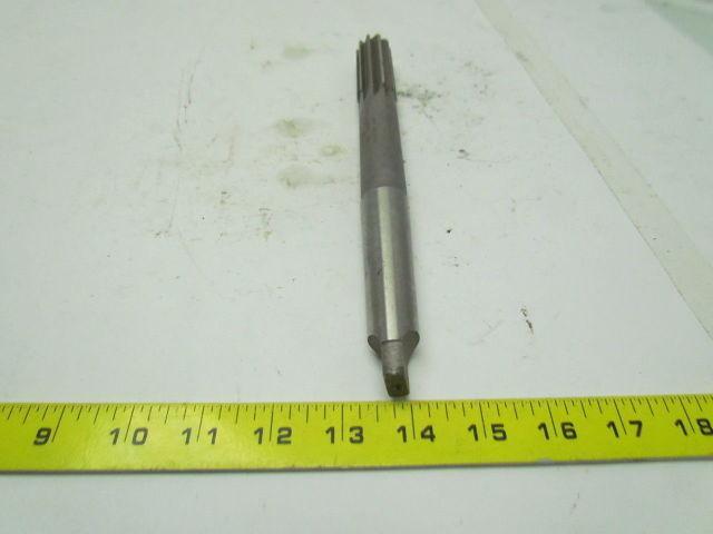 Alvord Polk Chucking reamer tapered shank No.3 10-1/2" OAL .9843" OD RH
