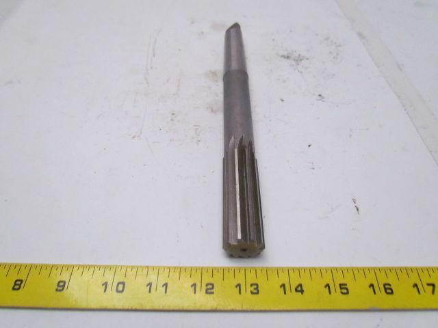 Alvord Polk Chucking reamer tapered shank No.3 10-1/2" OAL .9843" OD RH