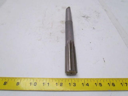 Alvord Polk Chucking reamer tapered shank No.3 10-1/2" OAL .9843" OD RH