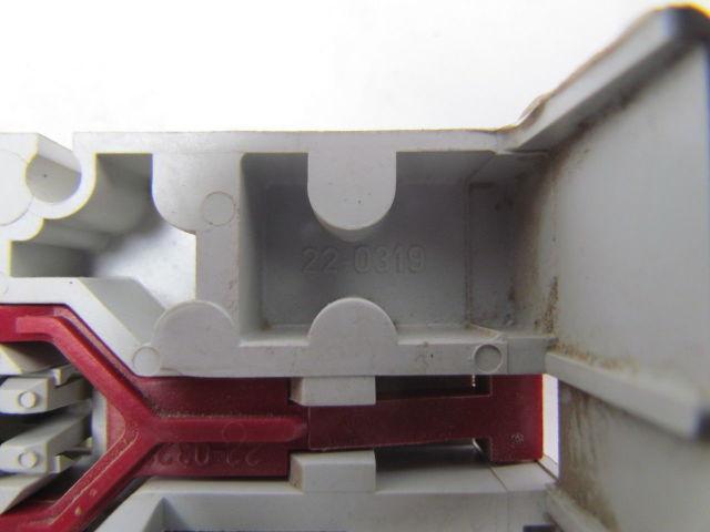 Wohner 22-0319 Bus bar adapter din rail mount 5-3/8" OAL 2-1/8" wide lot of 4